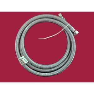 3/8 in x 3/8 in x 72 in Braided Stainless Steel Dishwasher Supply Line Replace